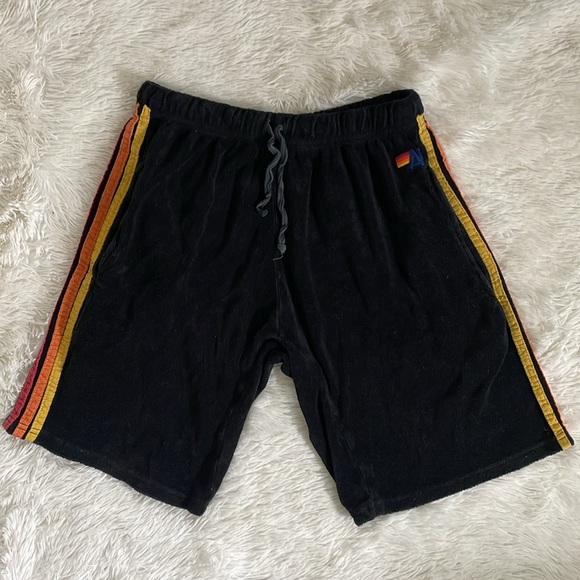 Aviator Nation Other - Aviator Nation MEN'S  5 STRIPE Terry Shorts mens medium